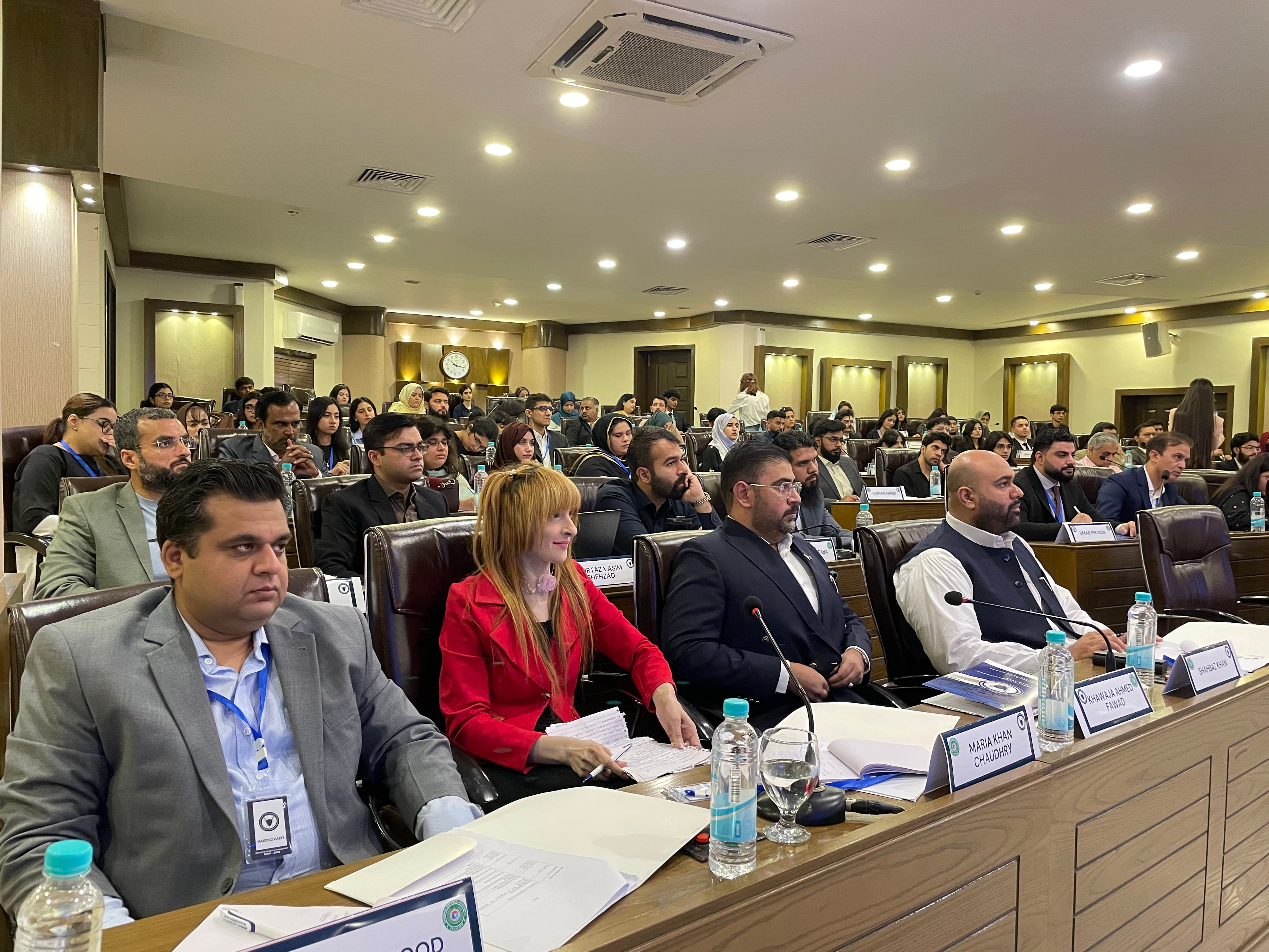 Delegates seated in ISSRA Hall during the Defence Acquisition Management 2026 short course
